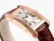 Grade 1A Replica Cartier Tank Americaine Quartz Watch Rose Gold Women (4)_th.jpg